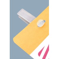 CARDclip For Self Expiring Colored Header BackPart - 500 pack